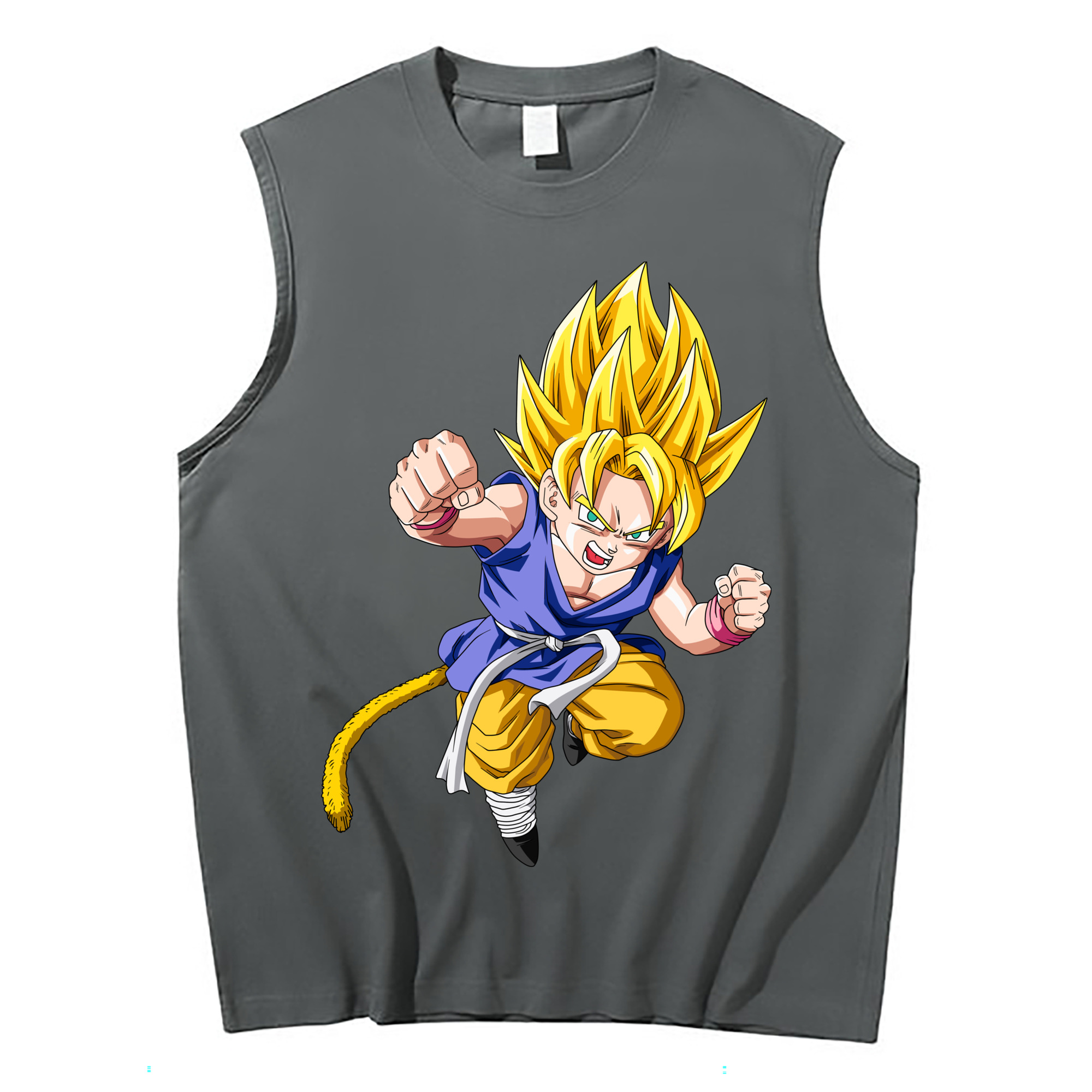 （画像用） ドラゴンボール ベジット DRAGON BALL Vegetto コットン100％タンクトップ（フロントプリント）